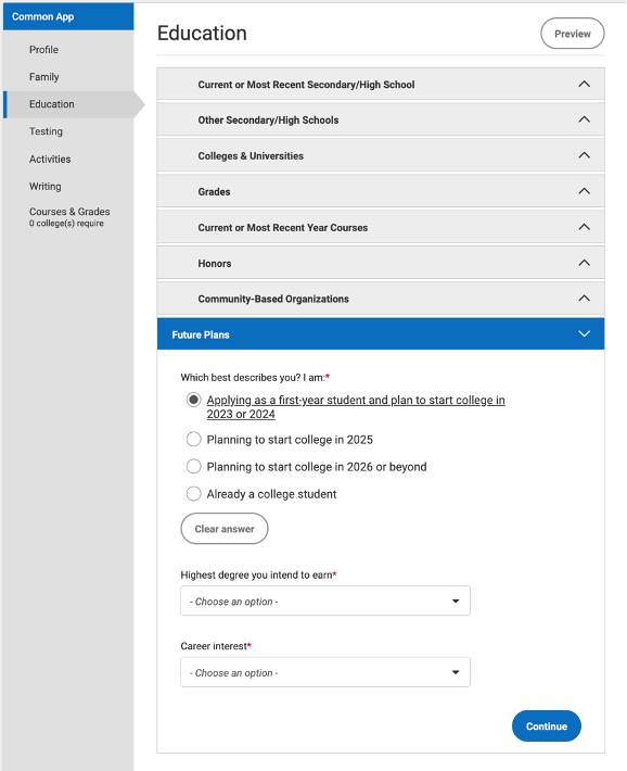 Common App