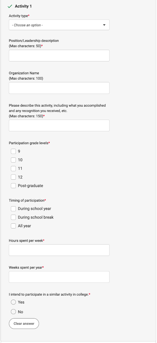 Common App