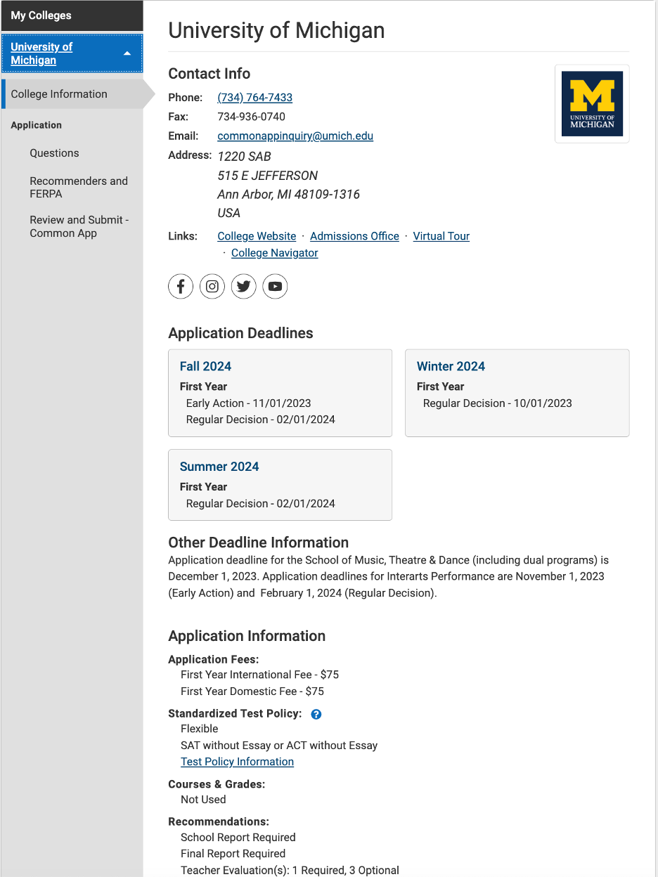 Common App